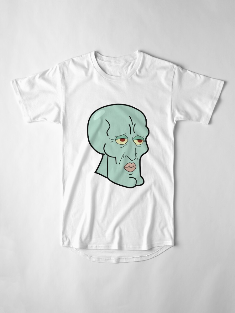 squidward art shirt