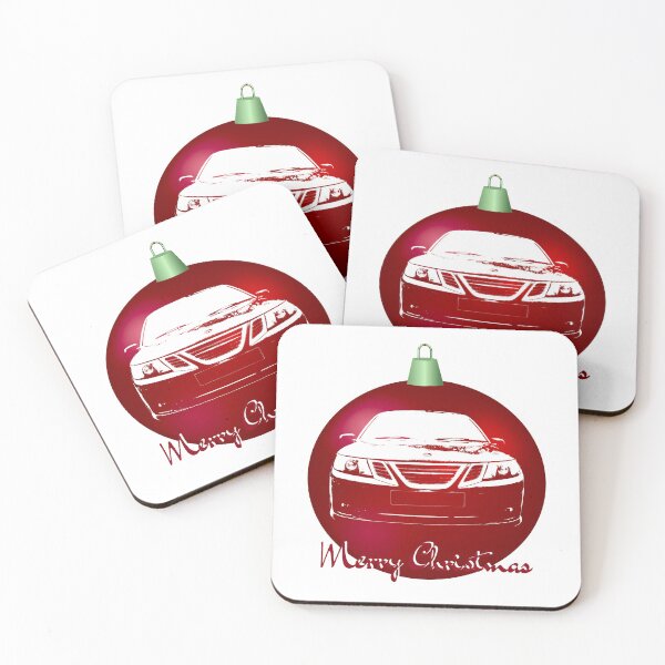 Item preview, Bloque de coches clásicos suecos Saab 9-3 Bola de Navidad edición especial designed and sold by soitwouldseem.