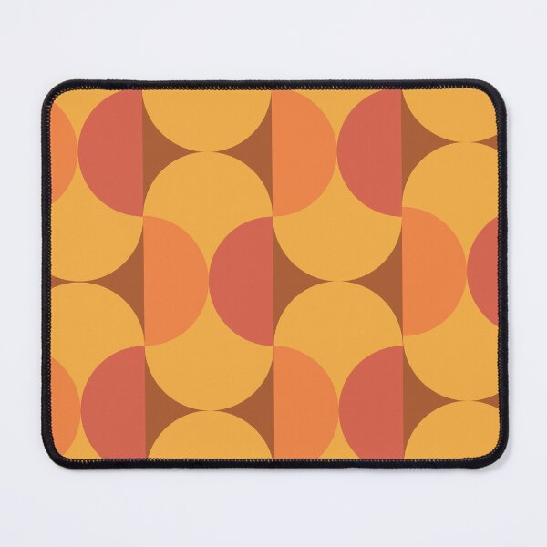 Item preview, Mid Century Modern Scallop Ogee and half circles pattern designed and sold by Yasminepatterns .