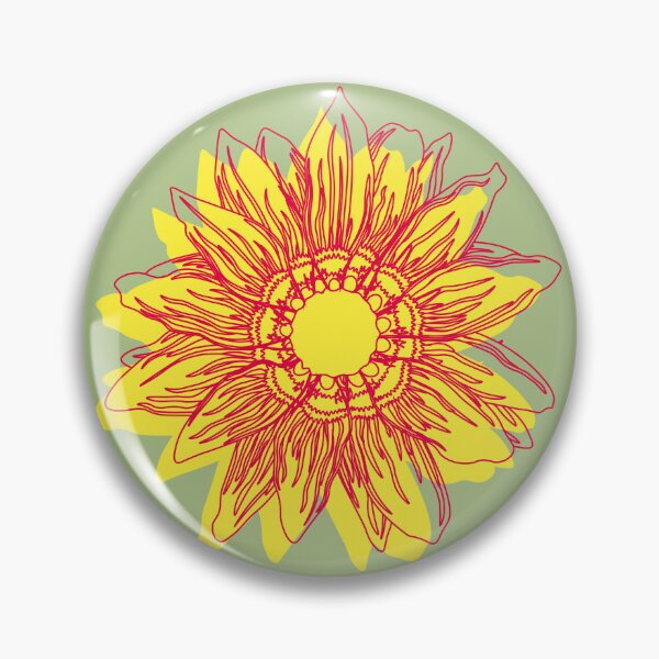 Item preview, Red Yellow flower designed and sold by floralfan.