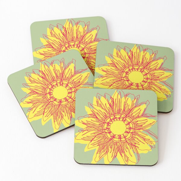 Item preview, Red Yellow flower designed and sold by floralfan.