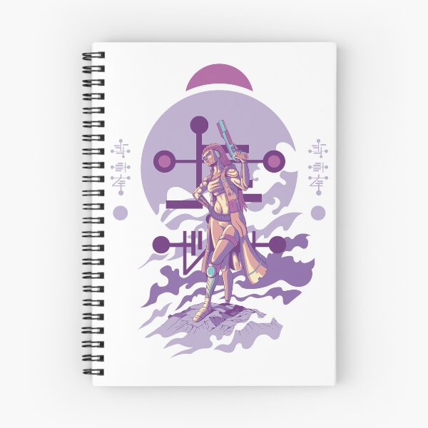 Item preview, Female humanoid alien with weapon in comic book style designed and sold by Rob-Son.