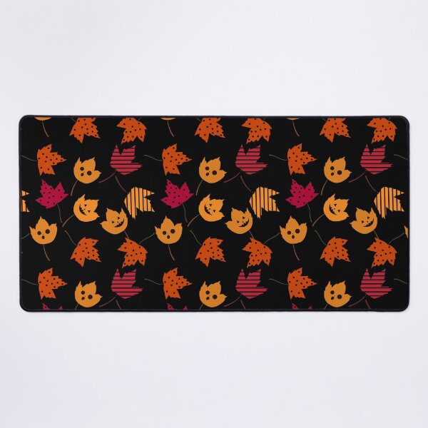Item preview, Fun autumn pattern design with cute Halloween leaves. designed and sold by CraftCloud.