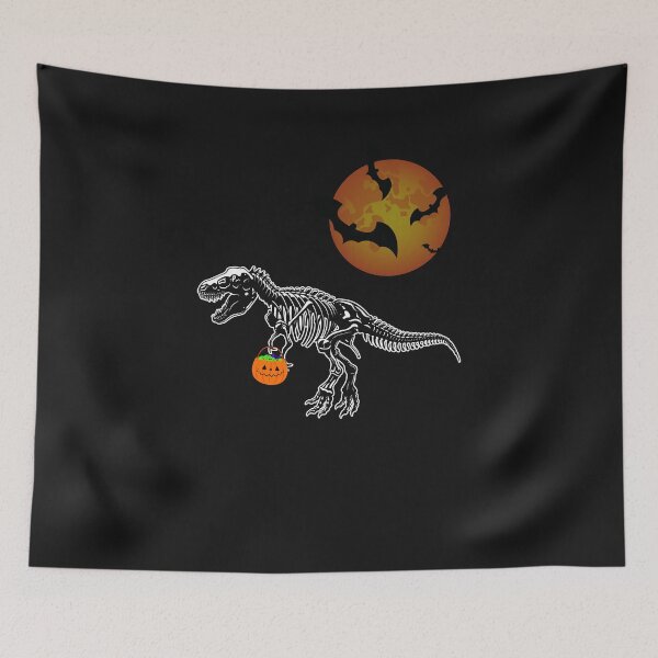 Item preview, skeleton riding dinosaur bones halloween designed and sold by Fashionunic7.