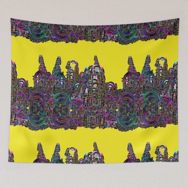 Item preview, Cosmic Castle Psychedelia designed and sold by JashJhaveri.