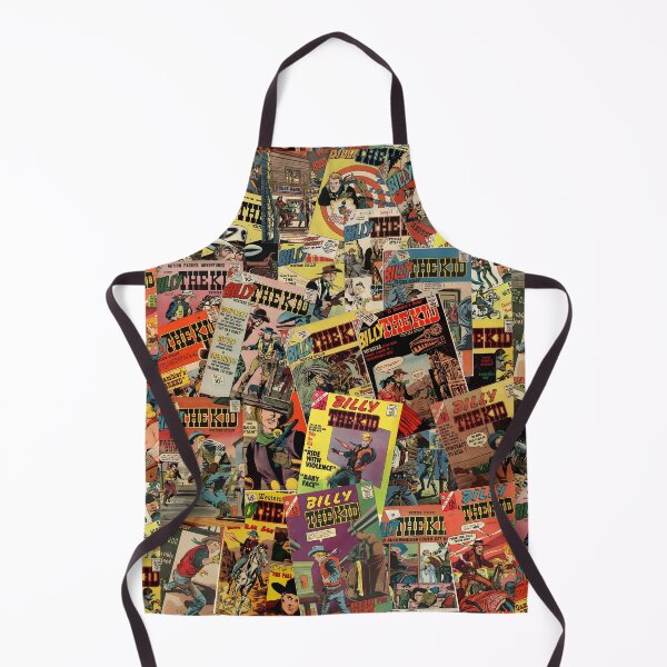 Item preview, VINTAGE BILLY THE KID COMIC BOOK MOSAIC designed and sold by IslandBaneMerch.