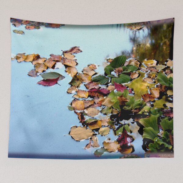 Item preview, Autumn Leaves and Blue Pond designed and sold by csturman.