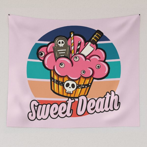 Item preview, Sweet death - scary cupcake  designed and sold by SidTastic .