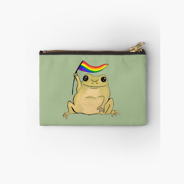 Item preview, Gay Pride Frog designed and sold by DrunkPolarBear.