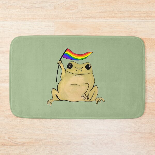 Item preview, Gay Pride Frog designed and sold by DrunkPolarBear.