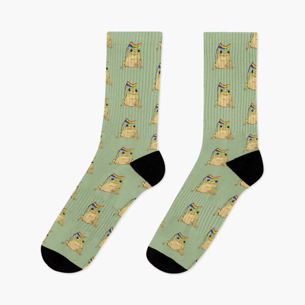 Item preview, Gay Pride Frog designed and sold by DrunkPolarBear.