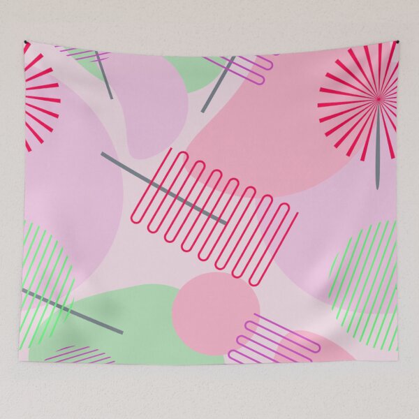 Item preview, Modern Memphis Style designed and sold by TotallyRetroArt.