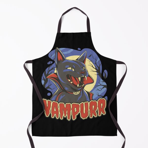 Item preview, Creepy Spooky Vampurr Black Cat Halloween Animal Gift para niños adultos designed and sold by Countrysmart.