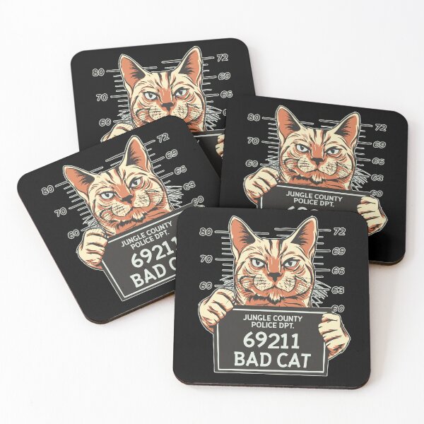Item preview, Cute Bad Cat Arrested Halloween Gift For Kids Women Men Animal Lover designed and sold by Countrysmart.
