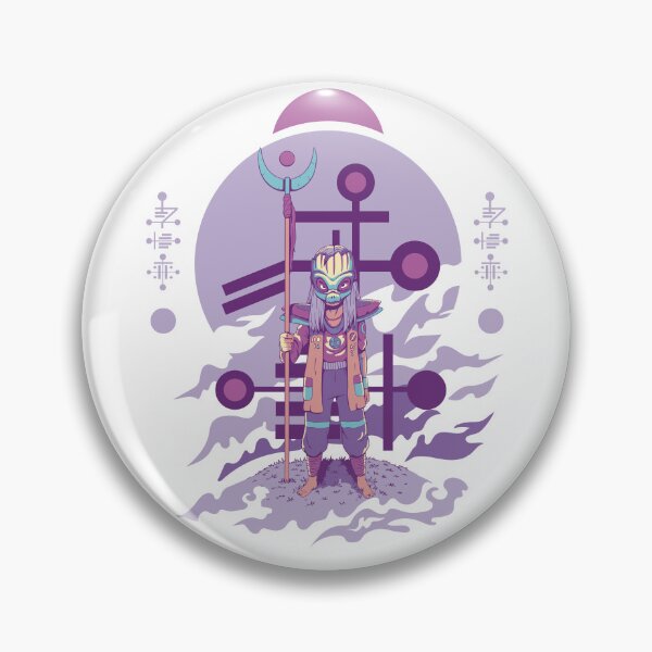 Item preview, Comic-style humanoid creature with a tall staff designed and sold by Rob-Son.