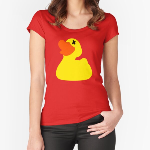 R.I.P. Ducky Fitted Scoop T-Shirt