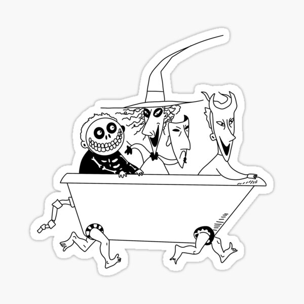 "Shock, Lock, and Barrel" Sticker for Sale by kailanjadeart Redbubble