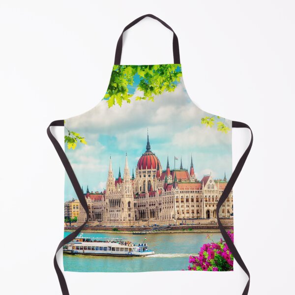 Item preview, Fairy tale castle with a floating ship on the river designed and sold by klimov0101.