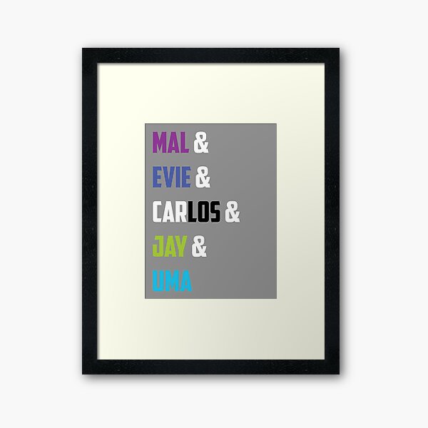 Descendants 2 Framed Art Print