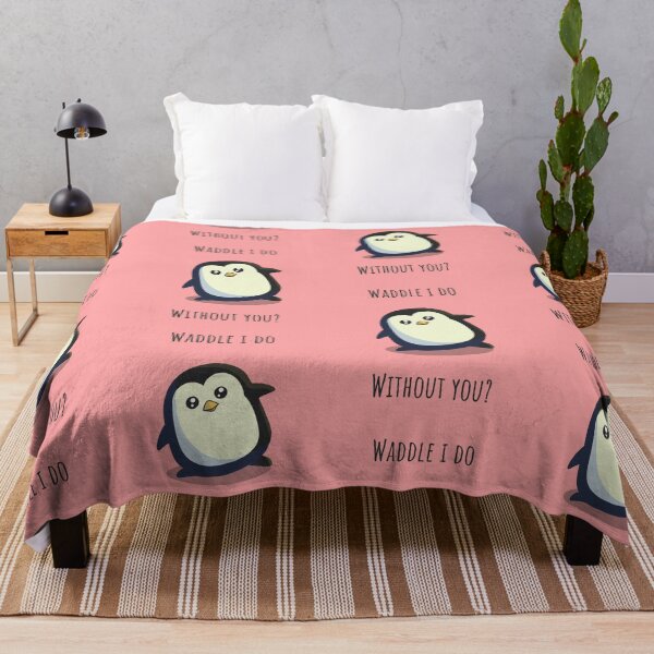 Item preview, Waddle I Do Without You? - Cute Penguin Pun designed and sold by HappyDoodlen.