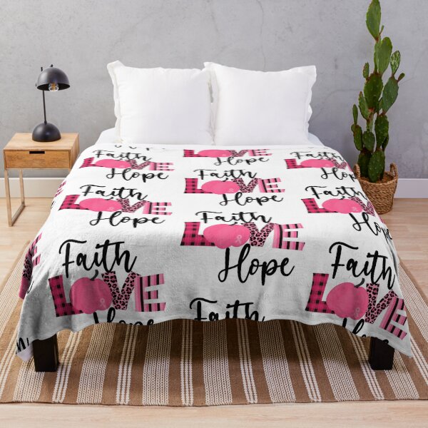 Item preview, Faith Love Hope October Pink designed and sold by Leslie Graves.
