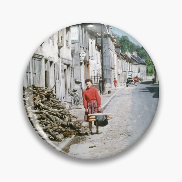 Item preview, 1950s - Street Scene from  Bastogne, Ardennes, Belgium, Europe designed and sold by thatwaslife.