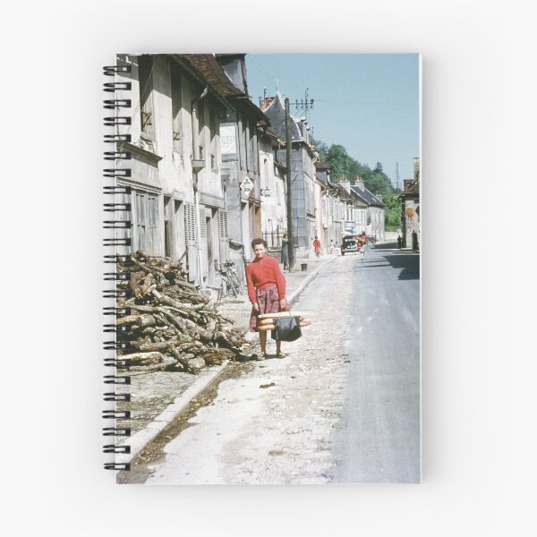 Item preview, 1950s - Street Scene from  Bastogne, Ardennes, Belgium, Europe designed and sold by thatwaslife.