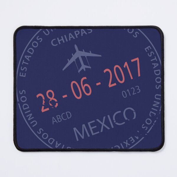 Item preview, Mexico, Chiapas - Passport Stamp designed and sold by Sejmen.