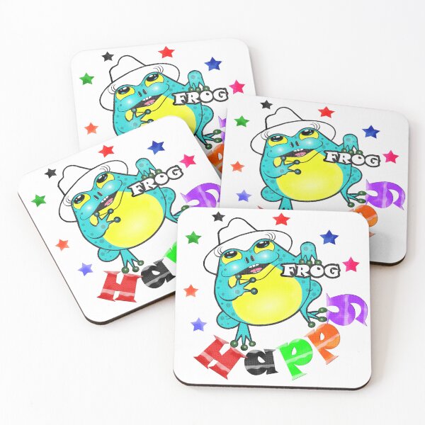 Item preview, Happy Frog  designed and sold by Shirley cute art .
