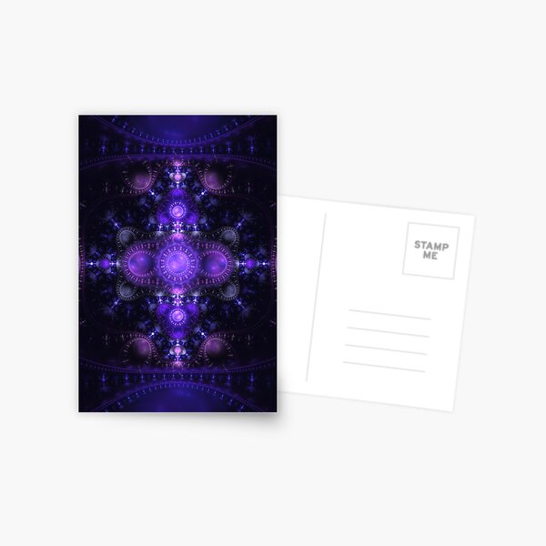 Charoite - Grand Julian Fractal Postcard