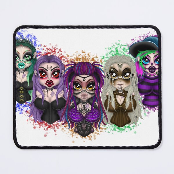 Item preview, The Fierce Five (Bust edition) designed and sold by Darkangelx666.
