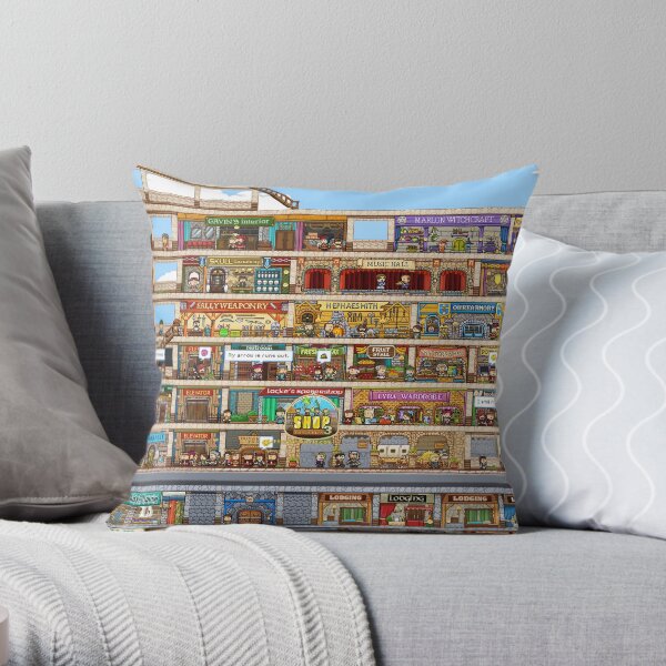 Shop Empire 3 #3 Throw Pillow