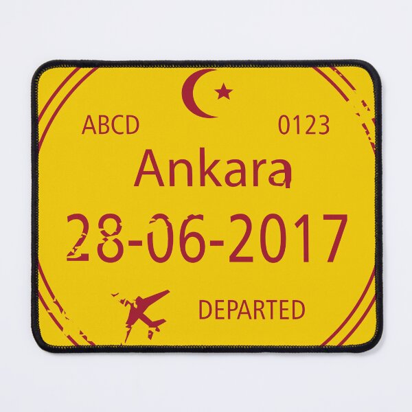 Item preview, Turkey, Ankara - Passport Stamp designed and sold by Sejmen.
