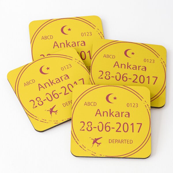 Item preview, Turkey, Ankara - Passport Stamp designed and sold by Sejmen.