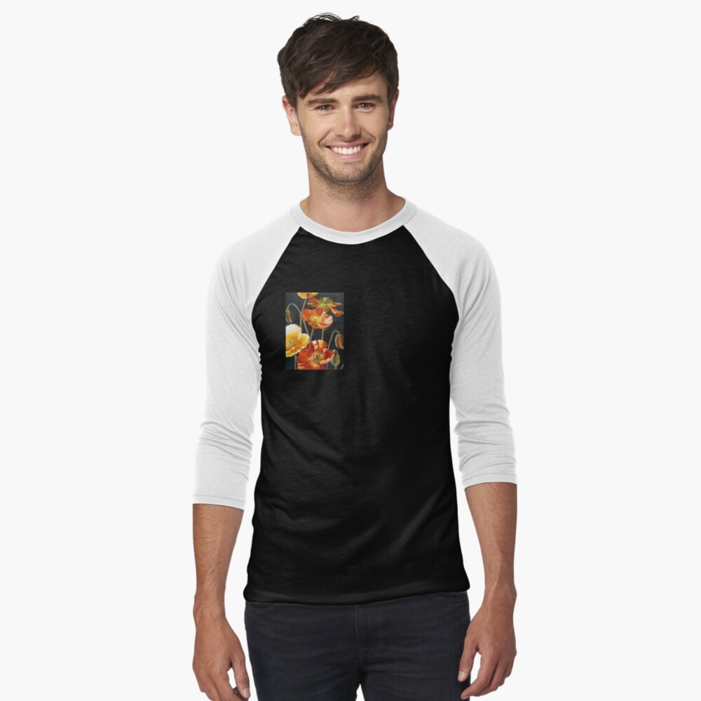 Item preview, Baseball ¾ Sleeve T-Shirt designed and sold by emgolding.