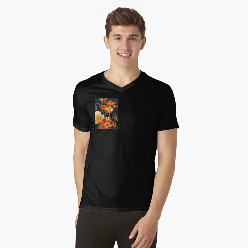 Item preview, V-Neck T-Shirt designed and sold by emgolding.