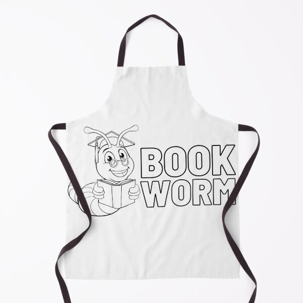 Item preview, Funny Cute Book Worm Book Lover Reading Design for Book Lovers designed and sold by MimsTees.