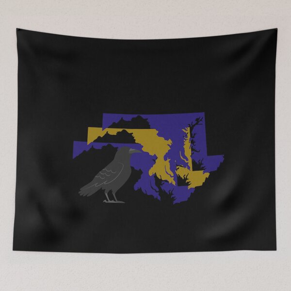 Item preview, Maryland Border, Ravens designed and sold by LatterDaze.