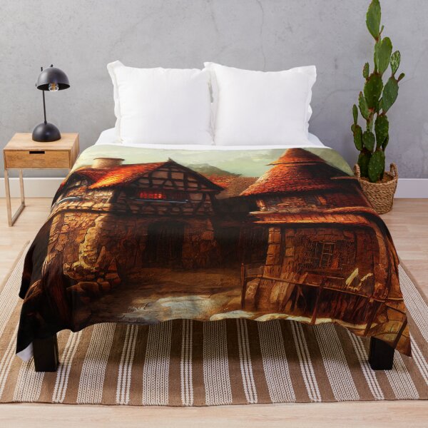 Item preview, The ancient village of Roiroth designed and sold by AM FineArtPrints.
