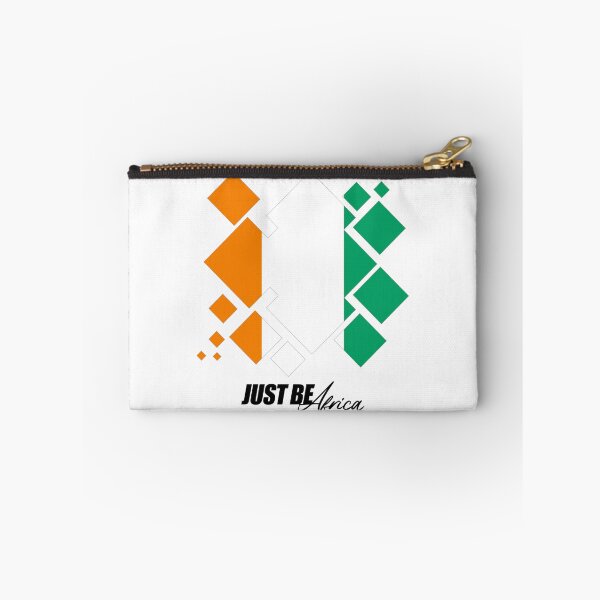 Item preview, Ivory Coast Cubed Flat - w/ text designed and sold by JustBeAfrica.