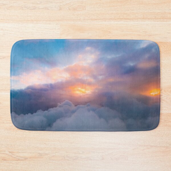 Item preview, Sunrise behind clouds artistic nature print designed and sold by Kashear.