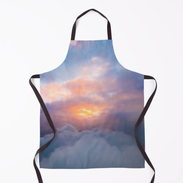 Item preview, Sunrise behind clouds artistic nature print designed and sold by Kashear.