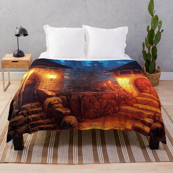 Item preview, The ancient village of Roiroth designed and sold by AM FineArtPrints.