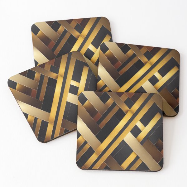 Item preview, Gold dashes designed and sold by Scionic.