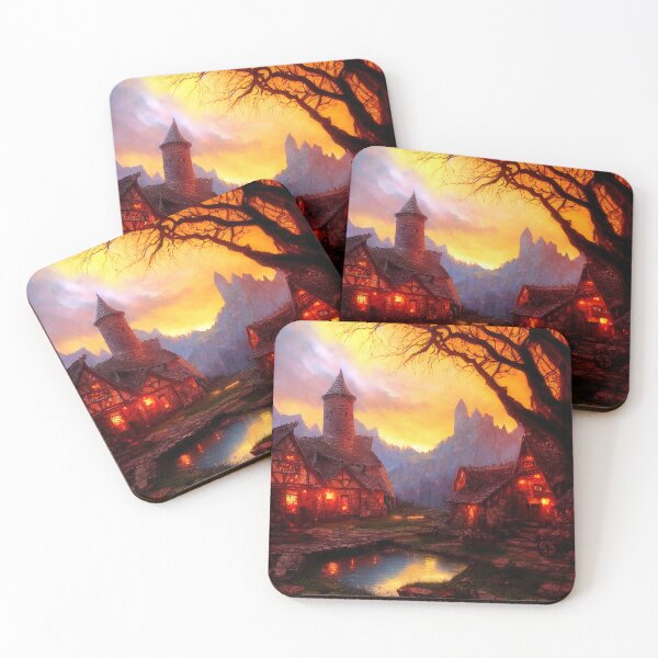 Item preview, The ancient village of Roiroth designed and sold by AM FineArtPrints.