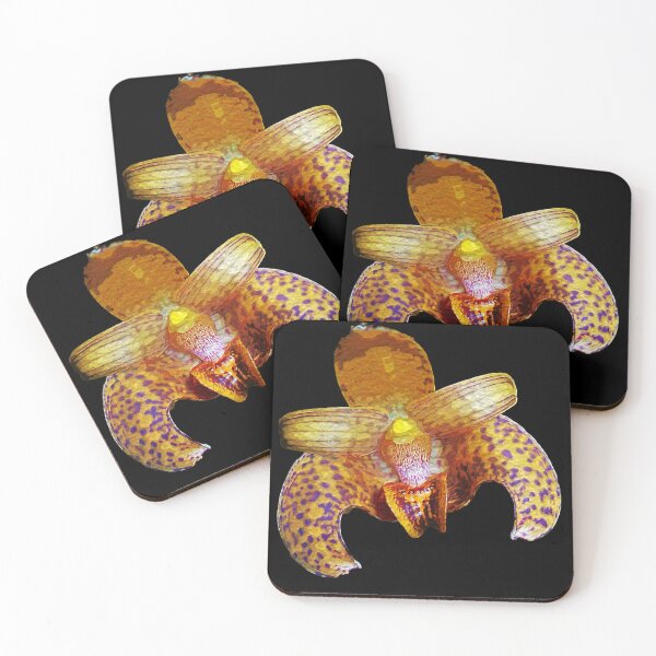 Item preview, Bulbophyllum lobbii manchado Acuarela designed and sold by Floral-Art.
