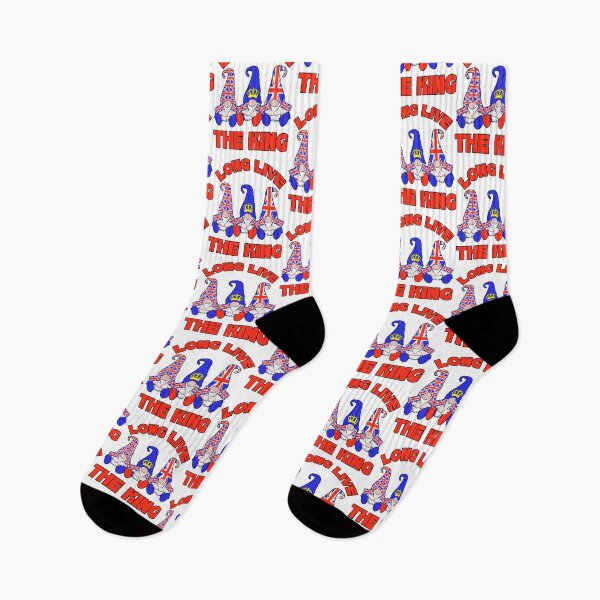 Item preview, Long Live The King Gnomes British Flag designed and sold by funnytshirtemp.