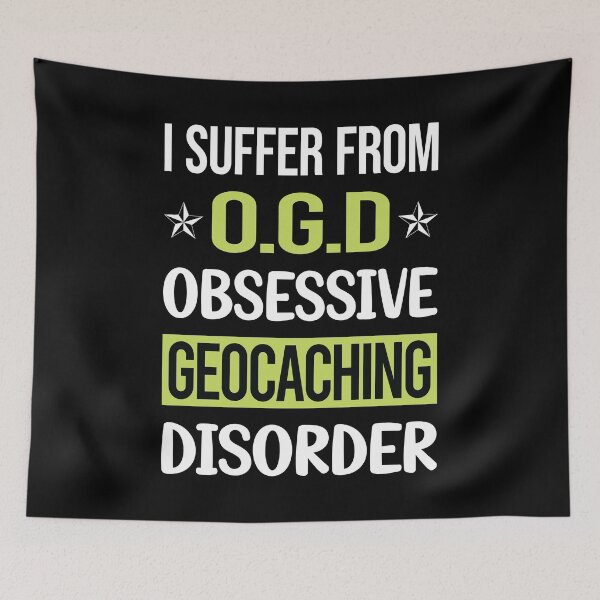 Item preview, Obsessive Love Geocaching Geocache Geocacher designed and sold by GobblesBeverley.