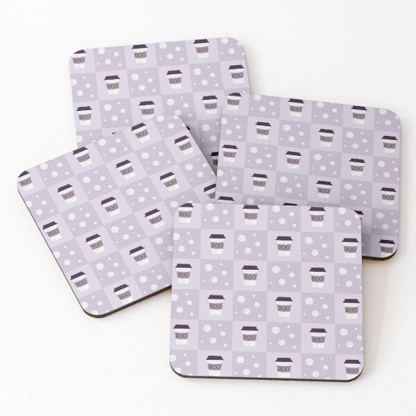Item preview, Boo Coffee Pattern designed and sold by Soph's Studio.