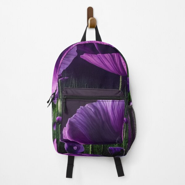 Item preview, Deep Violet Poppies in a Dark Field designed and sold by The Oracle of Surrealism Sublime Consciousness.